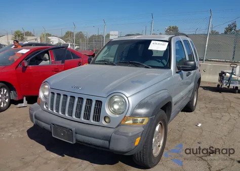 2006 Jeep Liberty Sport z USA, uszkodzony, nr VIN 1J4GK48K56W197463
